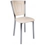 Set 4 scaune Efes piele ecologica crem